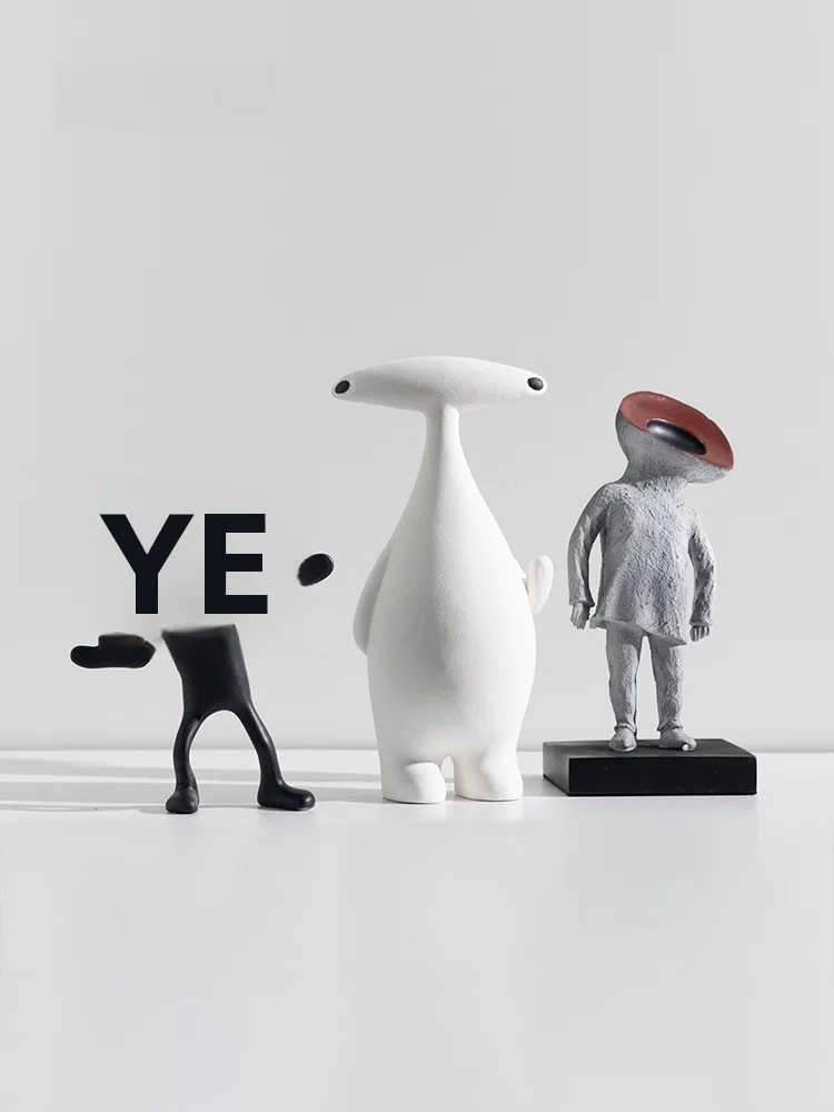 ETデザインのキャラクター置物：3Dオブジェクトとしての創意インテリアの実用性と適用シーン