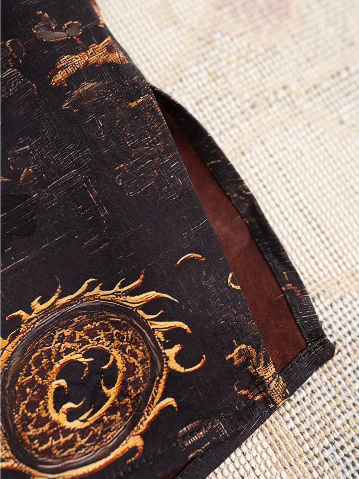 真丝香云纱立领のゆったりした小外套【極上の柔らかさ・春秋用】