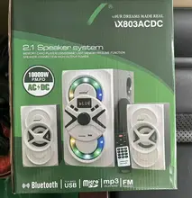 Bluetooth対応の多媒体スピーカー【高出力・重低音・TFカード・USB・FMラジオ機能】