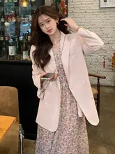 春季新作の女性向けカジュアルジャケット【デザイン性・小柄向け・韓国風】