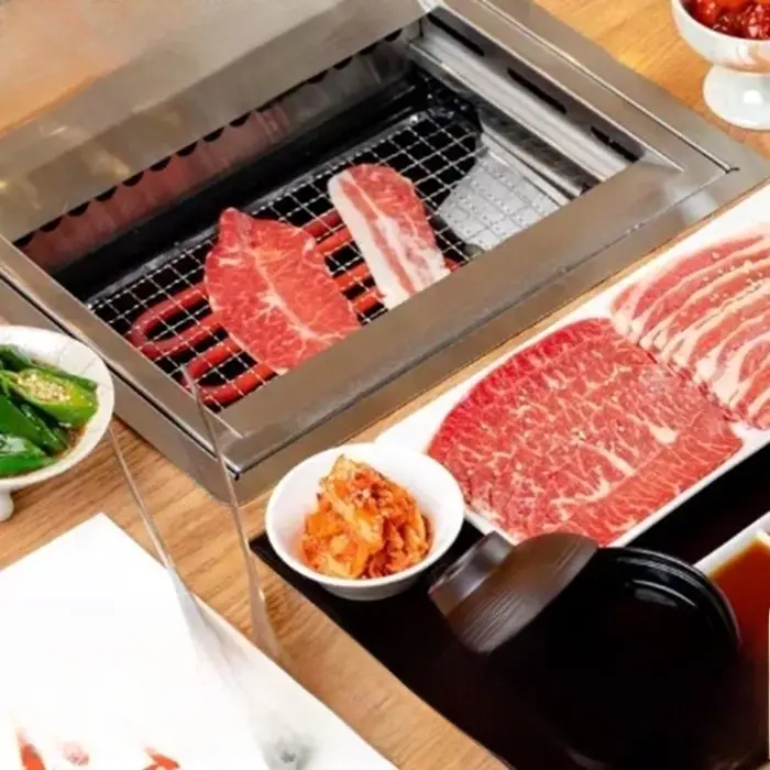 使い捨て焼き網【長方形・丸型・ミニ焼肉用・一人前】