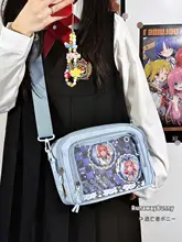 透明なクロスボディバッグ10cmベビーバッグ痛バッグ
