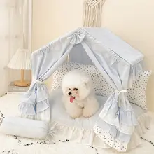 全季対応のペットテント【取り外し可能・犬猫用】