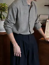 シンプルカーディガン【春秋用・軽やかで暖かい・フィット】