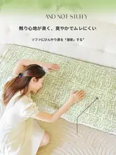 夏用冷感アイスシルファマット【滑り止め・快適座布団・夏用】