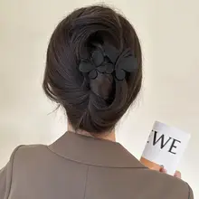 高級感あるダックビルクリップヘアアクセサリー【後頭部用・おしゃれ・まとめ髪用】