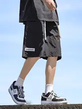 軽やかで快適！氷絲素材のメンズワークショートパンツ【夏用・ゆったりストレートシルエット】