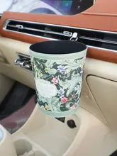 車載ゴミ箱【女性向け・高級感・傘収納用】