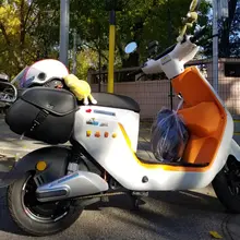 バイク用防水レザーサイドバッグ【汎用・取付簡単・シンプルデザイン】