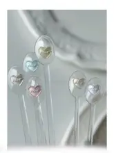春夏用フラワーリボンネイル型【可愛いデザイン・ネイルアクセサリー】