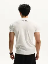 メンズフィットネスTシャツ【ショートスリーブ・スリムフィット・洗練されたデザイン】
