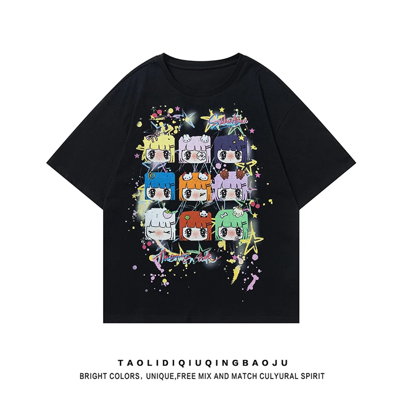 おしゃれアイコンアニメをどう選ぶ？夏の日常に溶け込む、キュートなカートゥーンTシャツの選び方