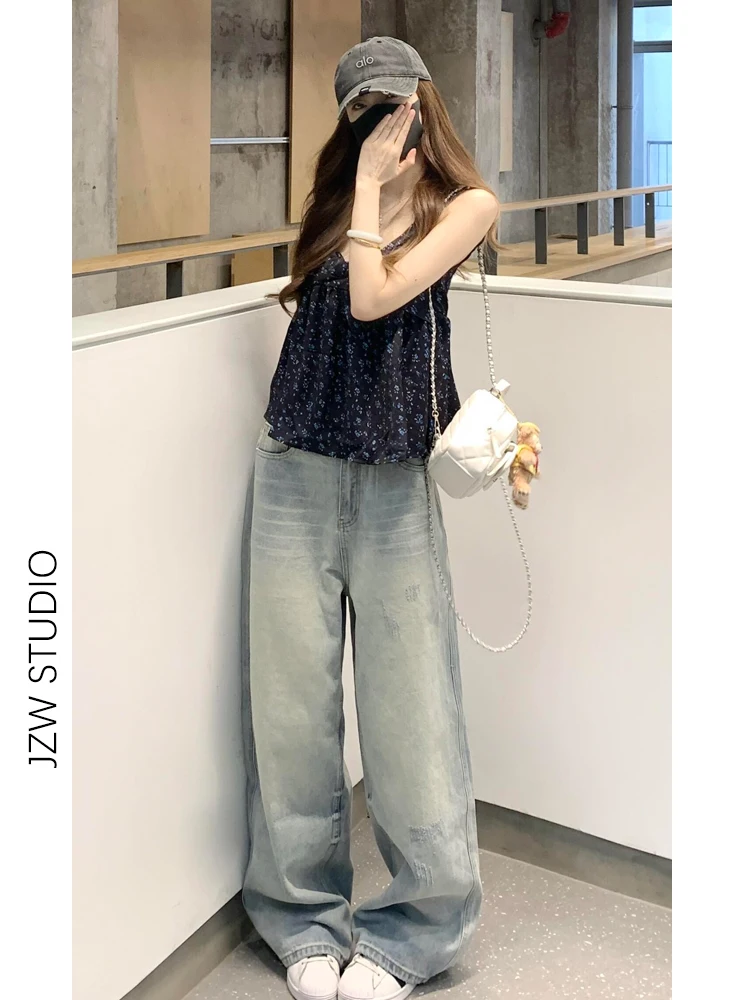 センターライン デニムとは？レトロなハイウエストワイドレッグデニムパンツの実際の特徴と使い方