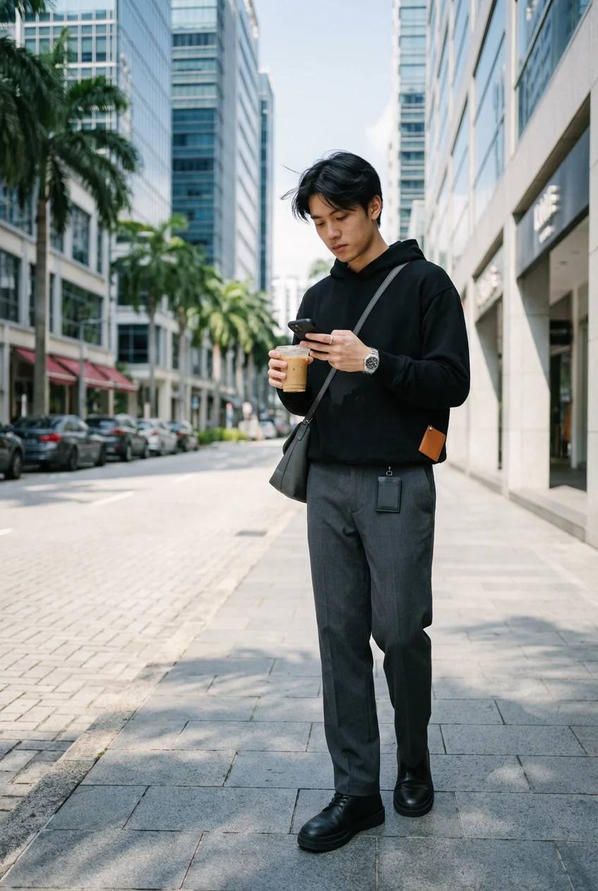カーゴパンツ メンズ コーデ 完全ガイド｜通勤・日常で失敗しない5つのスタイル