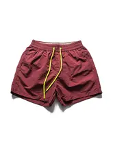 夏用 薄手アイスシルク速乾スポーツショートパンツ【男女兼用・通気性・カジュアル・ビーチ用】（セットアップ対応）