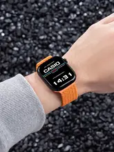 Apple Watch バンド マグネット式 編み込み 通気性 スポーツ 夏用 メンズ 上品