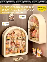 星のキャラクター展示ラック【マルチレイヤー・ウォールマウント収納】
