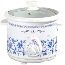 本物のWeiyi家庭用1.5-6L白磁電気シチューポット