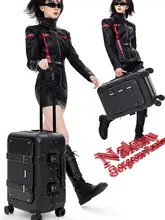 前開きキャリーケース【大容量・多機能・旅行用・持ち運び便利】