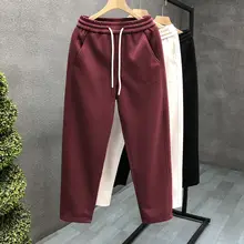 カジュアルでした印象！ストレートカット メンズパンツ【スプリング・秋用・ゆったりシルエット】