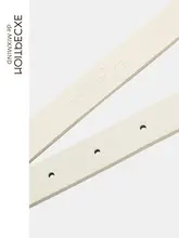 牛革製レディースベルト【カジュアル・エレガントデザイン・細型】