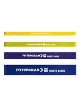 FitterGear フィットネス用トレーニングバンド【室内用・弾力性・補助器具】