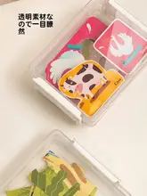 収納ケース キッズ 男の子 女の子 クリア 重ねられる パズル おもちゃ パーツ 書類 分類 整理
