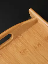 竹製トレイ 茶盤 和式 シンプル 長方形