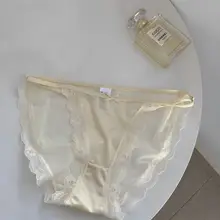 ローライズ三角パンティ 青少年/女性 ファッション/セクシー サテンレース