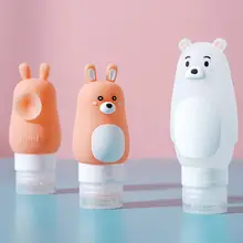 旅行用シリコン化粧品ボトルセット【エッセンシャルオイル・乳液・シャンプー・ボディソープ対応・圧縮式・持ち運び便利】