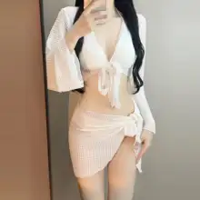 白月光ビキニ【分体タイプ・女性用・セクシー・リゾートスタイル】（セットアップ対応）