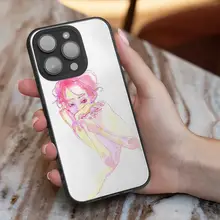 イラストレーターとのコラ ボ！浮遊するコードキャットデザインのスマートフォンケース【対応機種：iPhone・Huawei・Xiaomi・Vivo・Oppo】