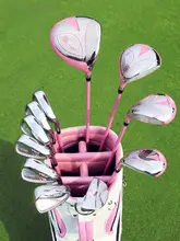 pgm 女性用ゴルフクラブセット【チタン製・初心者向け・キャディバッグ付き】（セットアップ対応）