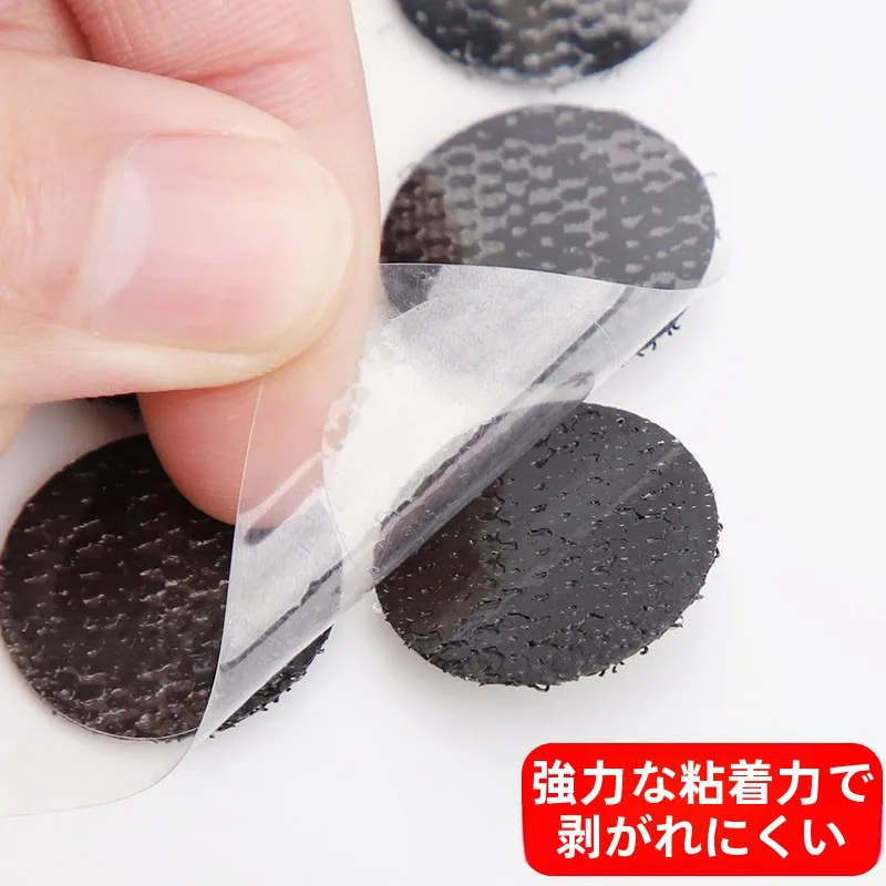 円形両面テープ付きマジックテープナイロン留め具：自粘着ドットデザインの使い方と性能比較
