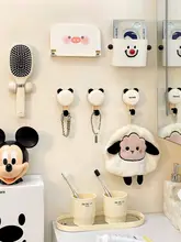 かわいい吸盤式ペーパータオルハンガー【ウォールマウント・バスルーム用・収納便利】