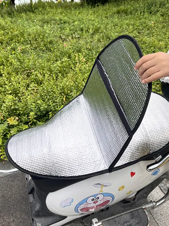 電動自転車用UVカットシート【防水・雨対策・二重折りたたみ式】