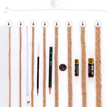 麻ひも DIY 編み物 装飾品 材料