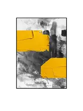 現代的な抽象油絵 壁掛けアート 【リビング・ダイニング用・色彩豊かな立体デザイン】