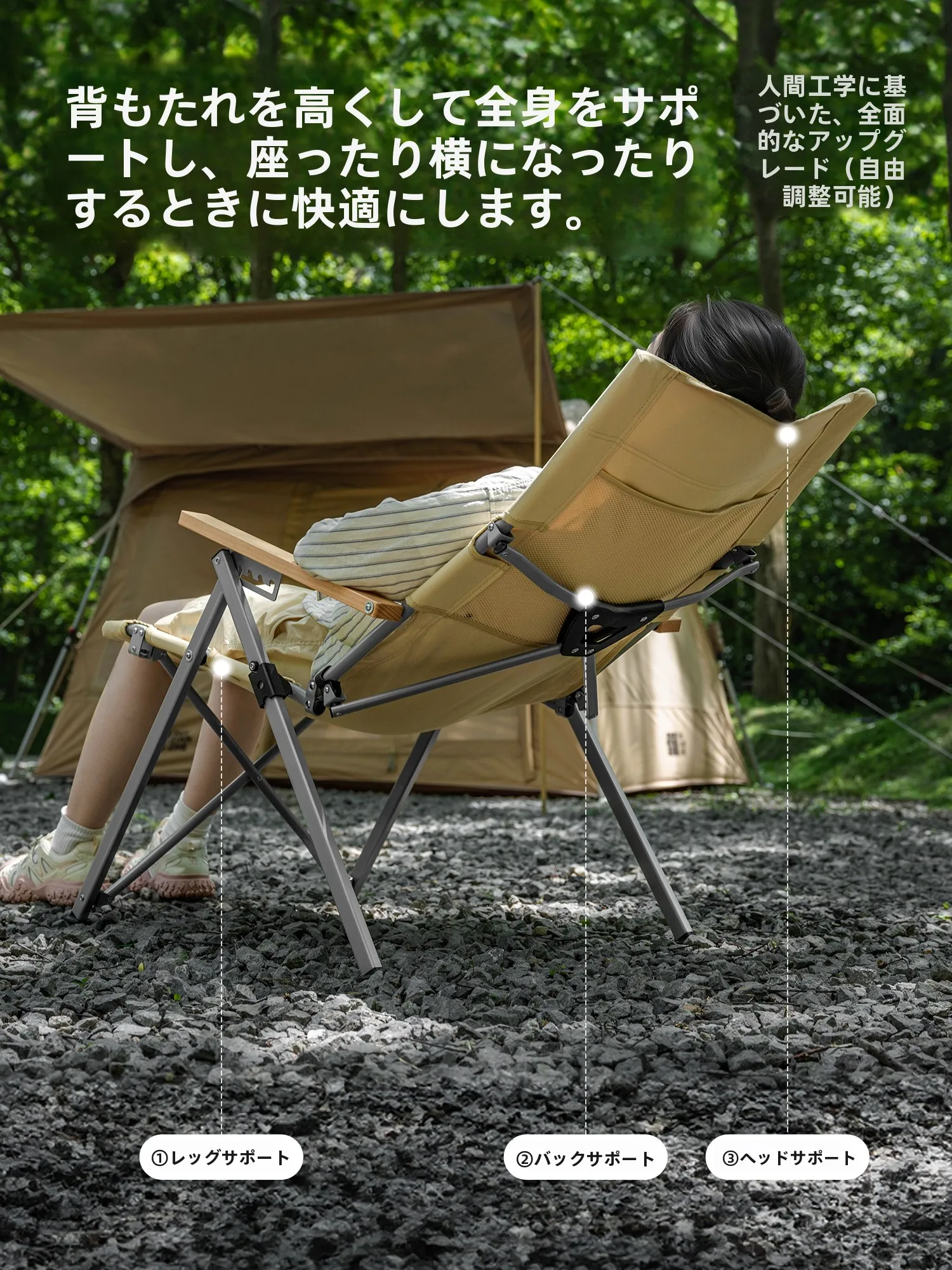 キャンプ道具を節約調達：TAN XIAN ZHE 折りたたみ椅子の実際の使い勝手と価格比較