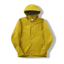 防風・撥水機能付きフード付きアウトドアジャケット【男女兼用・柔らかい素材】