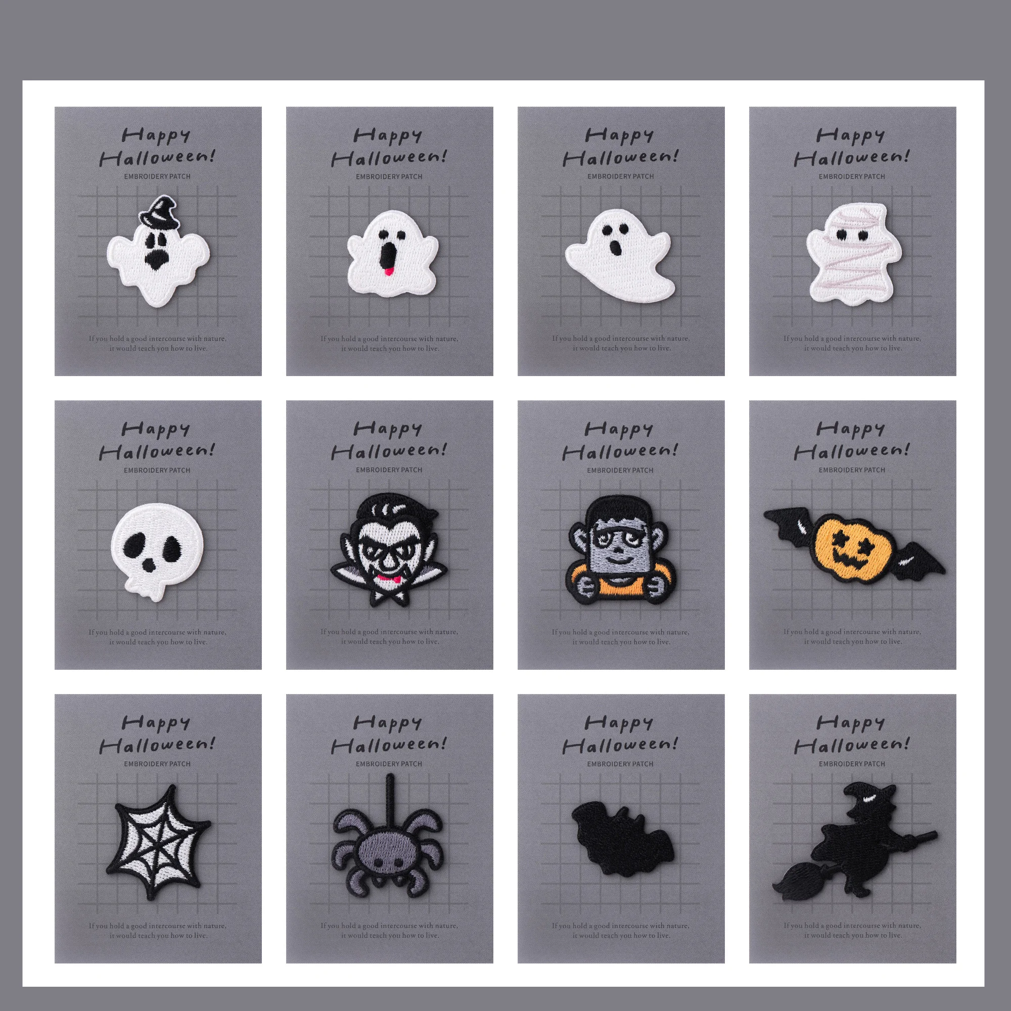 ハロウィン2026に使える「骸骨シリーズ」の刺繍パッチは、どう選ぶべきか？
