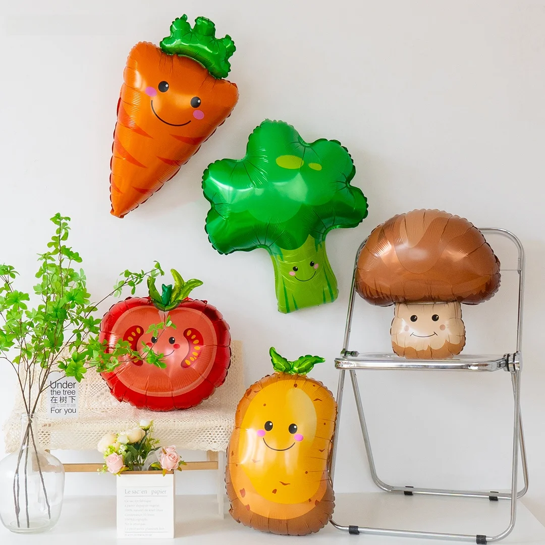 誕生日 バルーン おしゃれ どう選ぶ？子供用の野菜キャラクターがもたらす、ほっとする空間の秘密