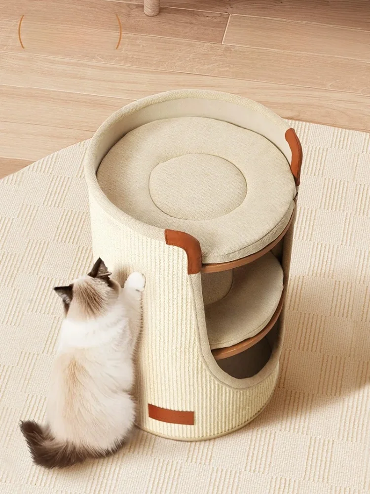省スペース型多層猫ハウス：一人暮らし向けの実用性と設置実績