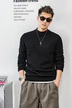 シンプルでコーディネートしやすい メンズハイネックニット【秋冬用・カジュアル・大きいサイズ】