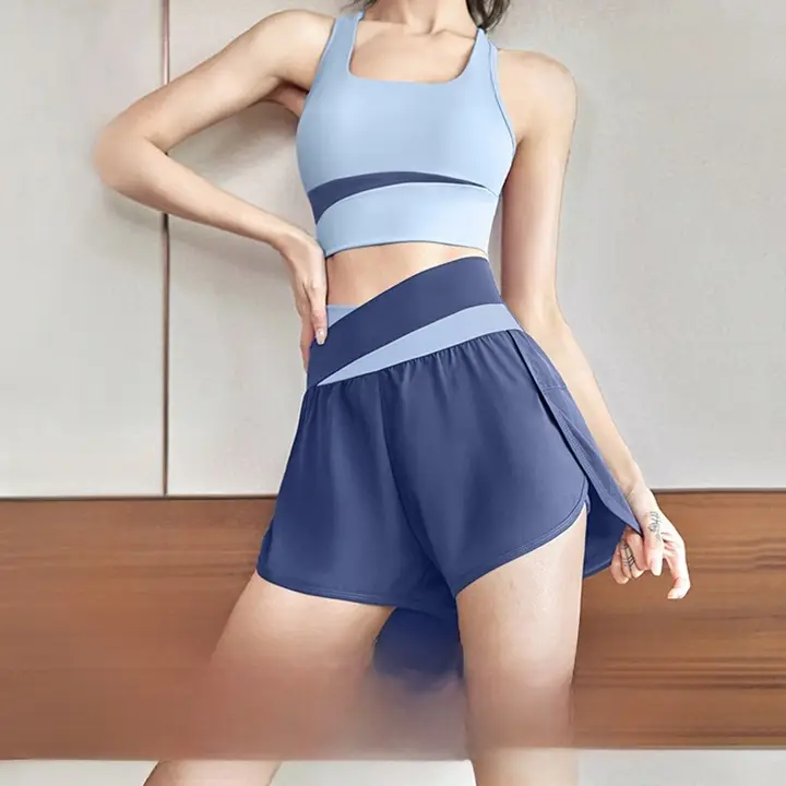 高強度のスポーツブラ【春夏用・フィットネス・ヨガ対応・美背デザイン】