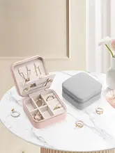 VLANDO ポータブルジュエリーボッ  クス【小型・旅行用・リング＆ピアス収納】