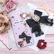 髪飾り ヘアクリップ サイドクリップ パール ラインストーン レース リボン ハンドメイド ガーリー スイート