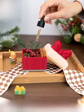 インセンスホルダー お香立て 赤 蝶結び 癒やし インスタ映え TV台 インテリア クリスマス 誕生日 プレゼント