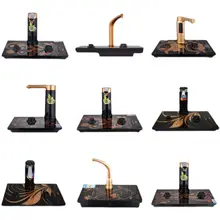 茶器用煮茶炉【シングルタイプ・陶器製・カラフルデザイン】