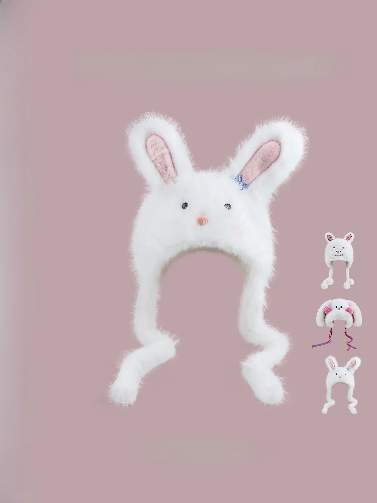 うさぎ耳帽子はどんな感じですか？冬の防寒に最適な「ファー付きレイフォン」が実はこれ！